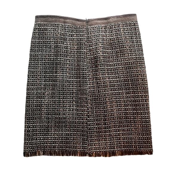 S’ MaxMara Brown Tweed Knee Length Skirt - Medium 8/10 (see measurements) - Picture 2 of 9